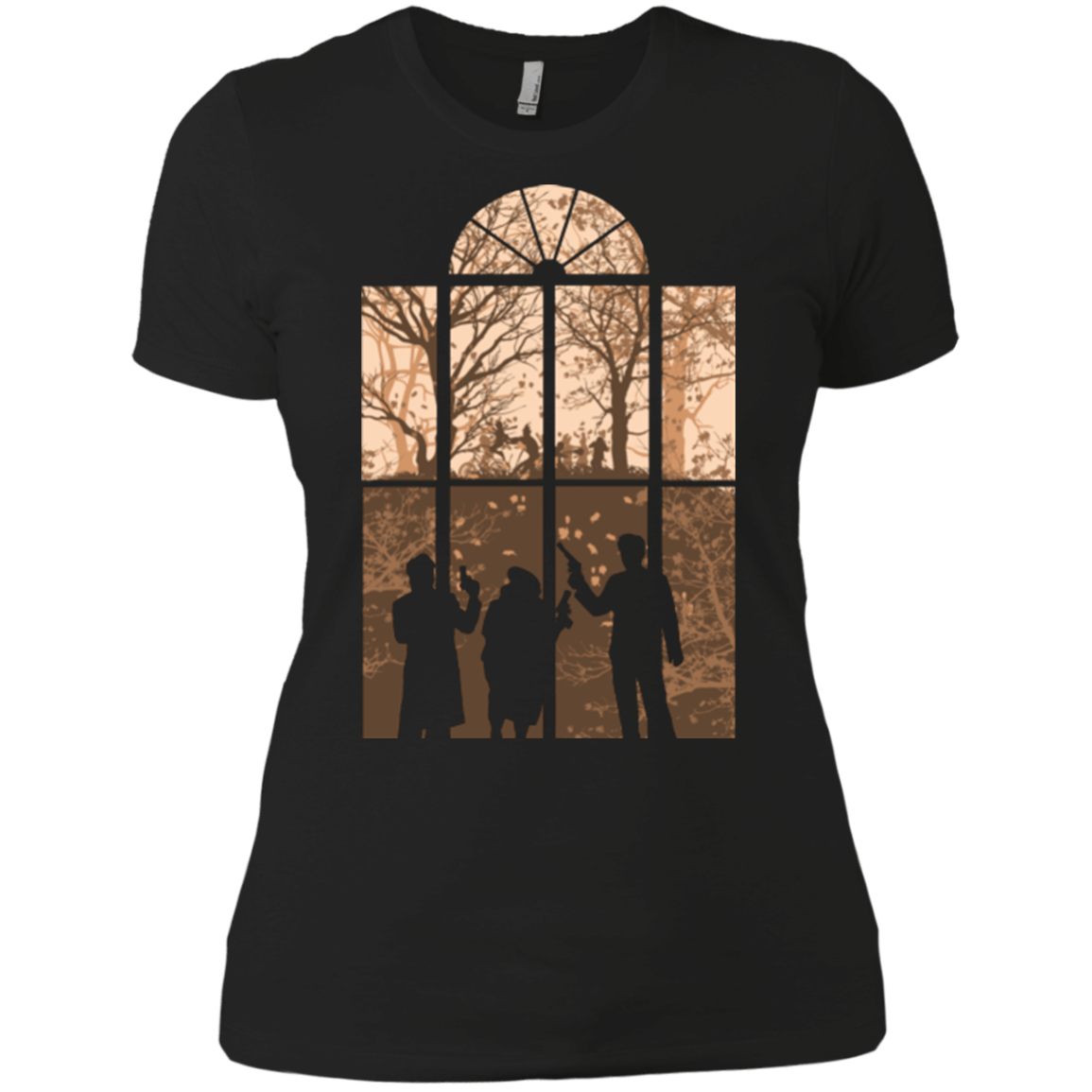 T-Shirts Black / X-Small Autumn in Astoria 1 Women's Premium T-Shirt