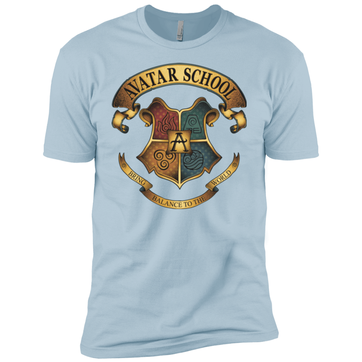 T-Shirts Light Blue / YXS Avatar School (2) Boys Premium T-Shirt