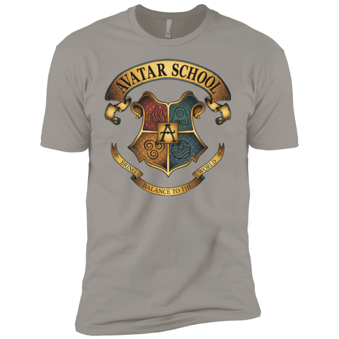 T-Shirts Light Grey / YXS Avatar School (2) Boys Premium T-Shirt