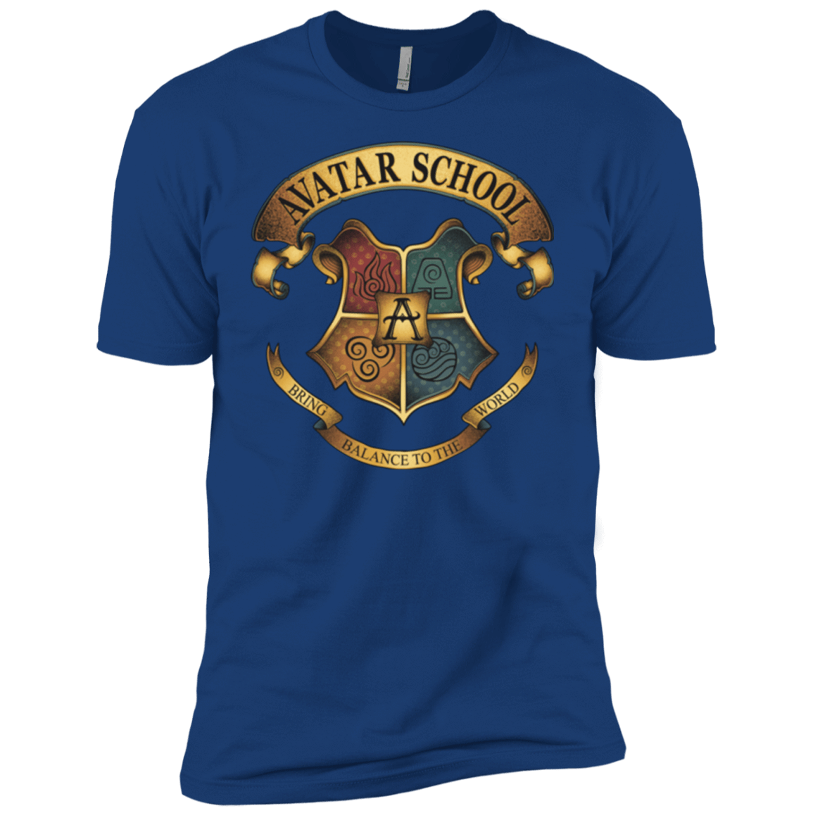 T-Shirts Royal / YXS Avatar School (2) Boys Premium T-Shirt
