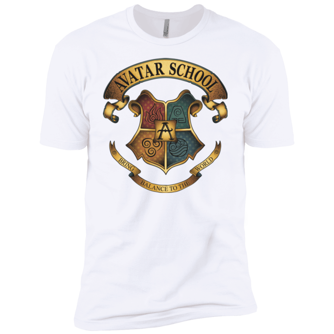 T-Shirts White / YXS Avatar School (2) Boys Premium T-Shirt