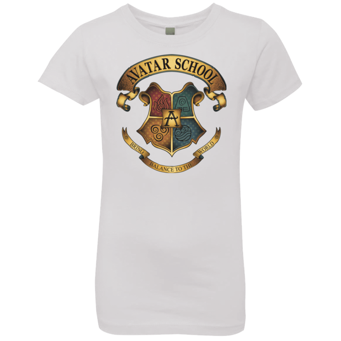 T-Shirts White / YXS Avatar School (2) Girls Premium T-Shirt