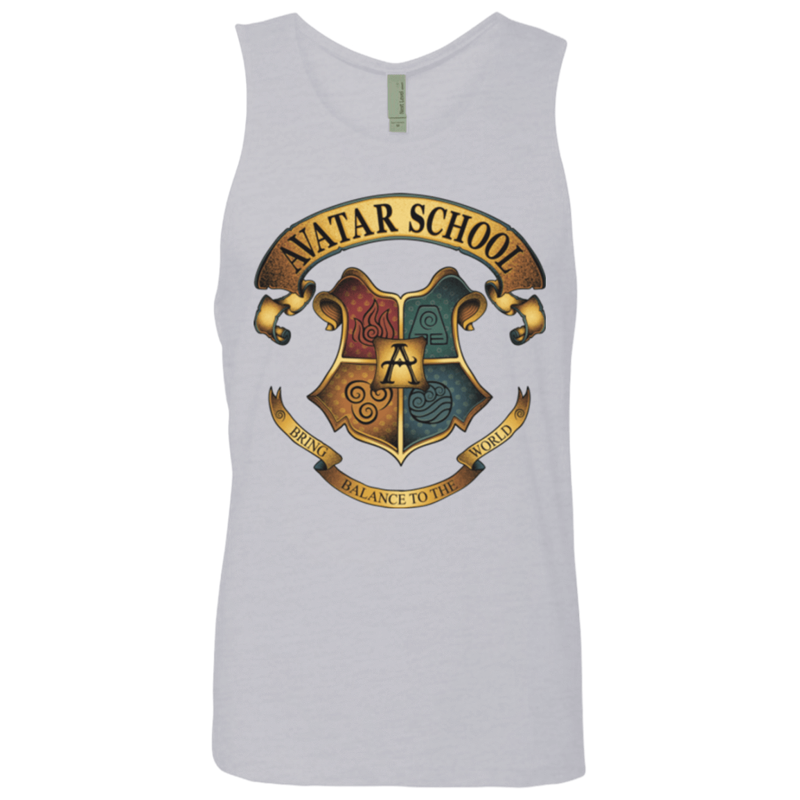 T-Shirts Heather Grey / Small Avatar School (2) Men's Premium Tank Top