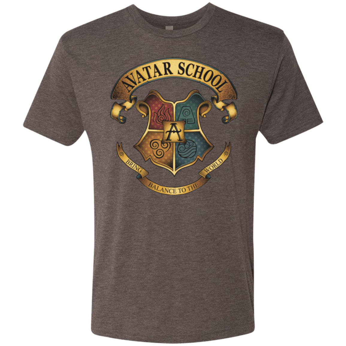 T-Shirts Macchiato / Small Avatar School (2) Men's Triblend T-Shirt