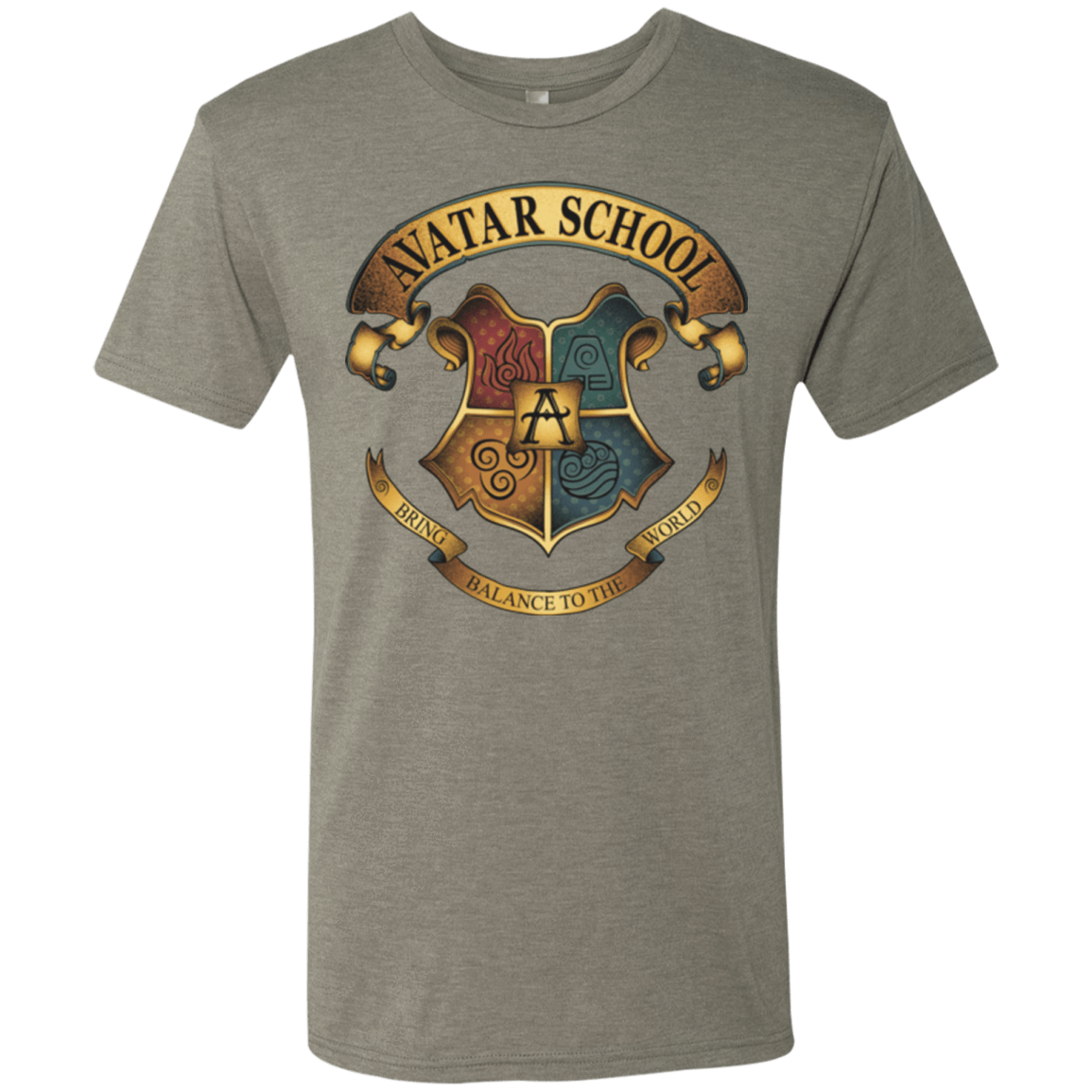 T-Shirts Venetian Grey / Small Avatar School (2) Men's Triblend T-Shirt