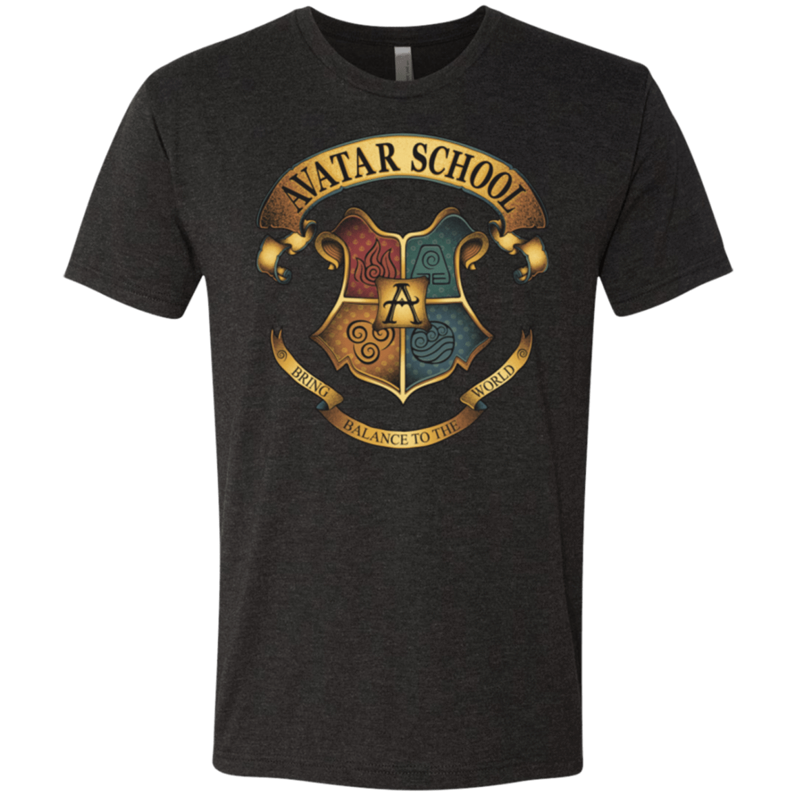 T-Shirts Vintage Black / Small Avatar School (2) Men's Triblend T-Shirt