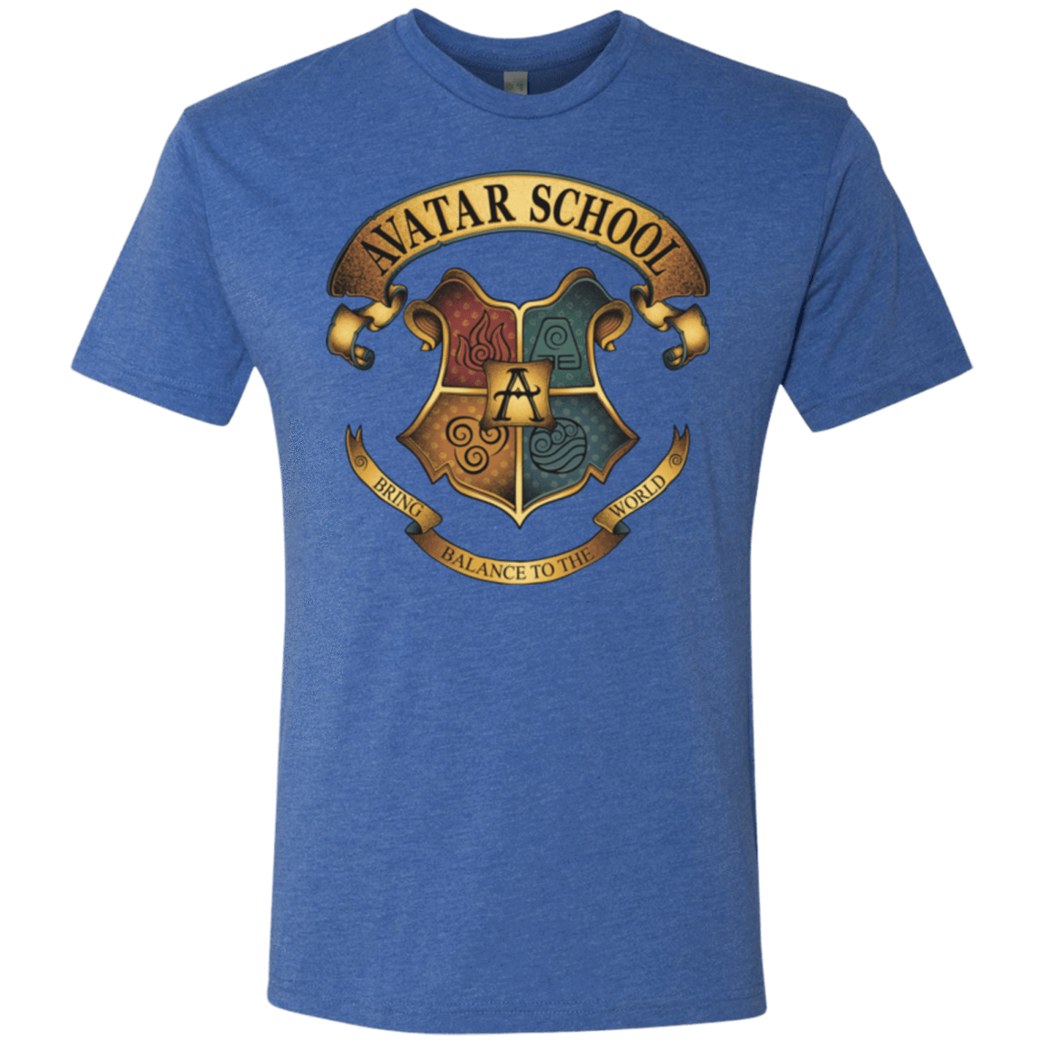T-Shirts Vintage Royal / Small Avatar School (2) Men's Triblend T-Shirt