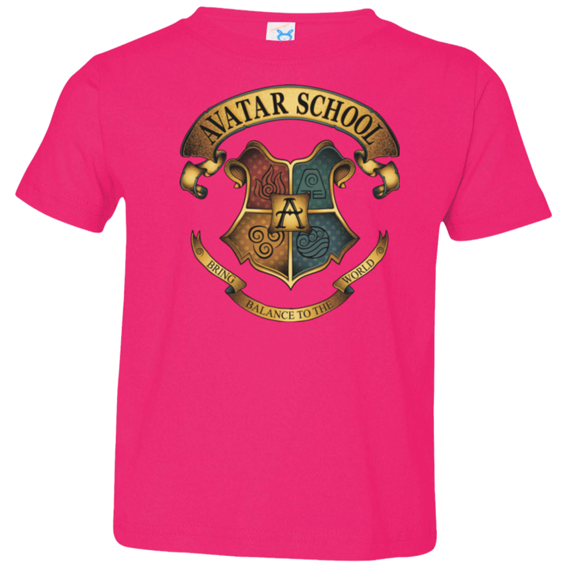 T-Shirts Hot Pink / 2T Avatar School (2) Toddler Premium T-Shirt