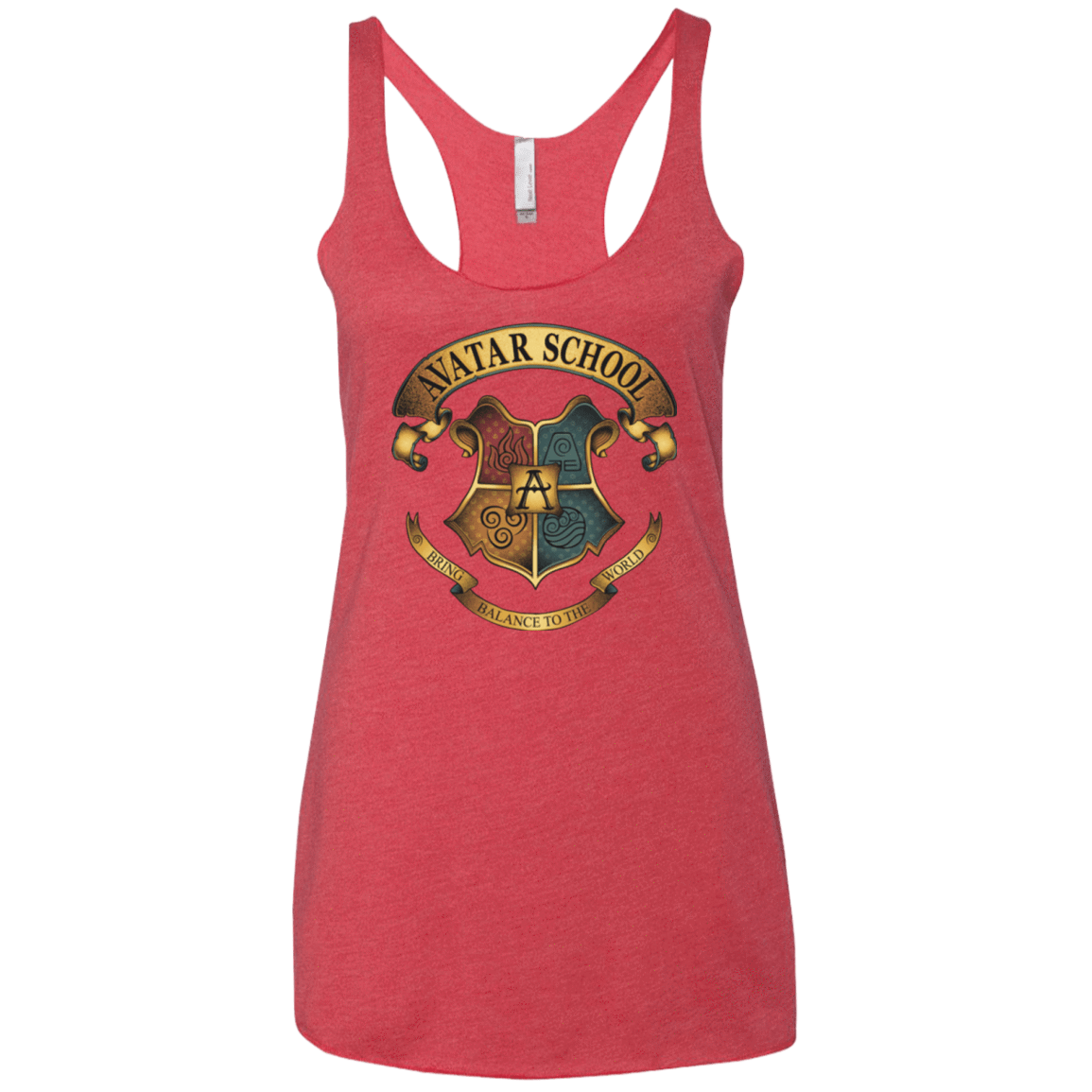 T-Shirts Vintage Red / X-Small Avatar School (2) Women's Triblend Racerback Tank
