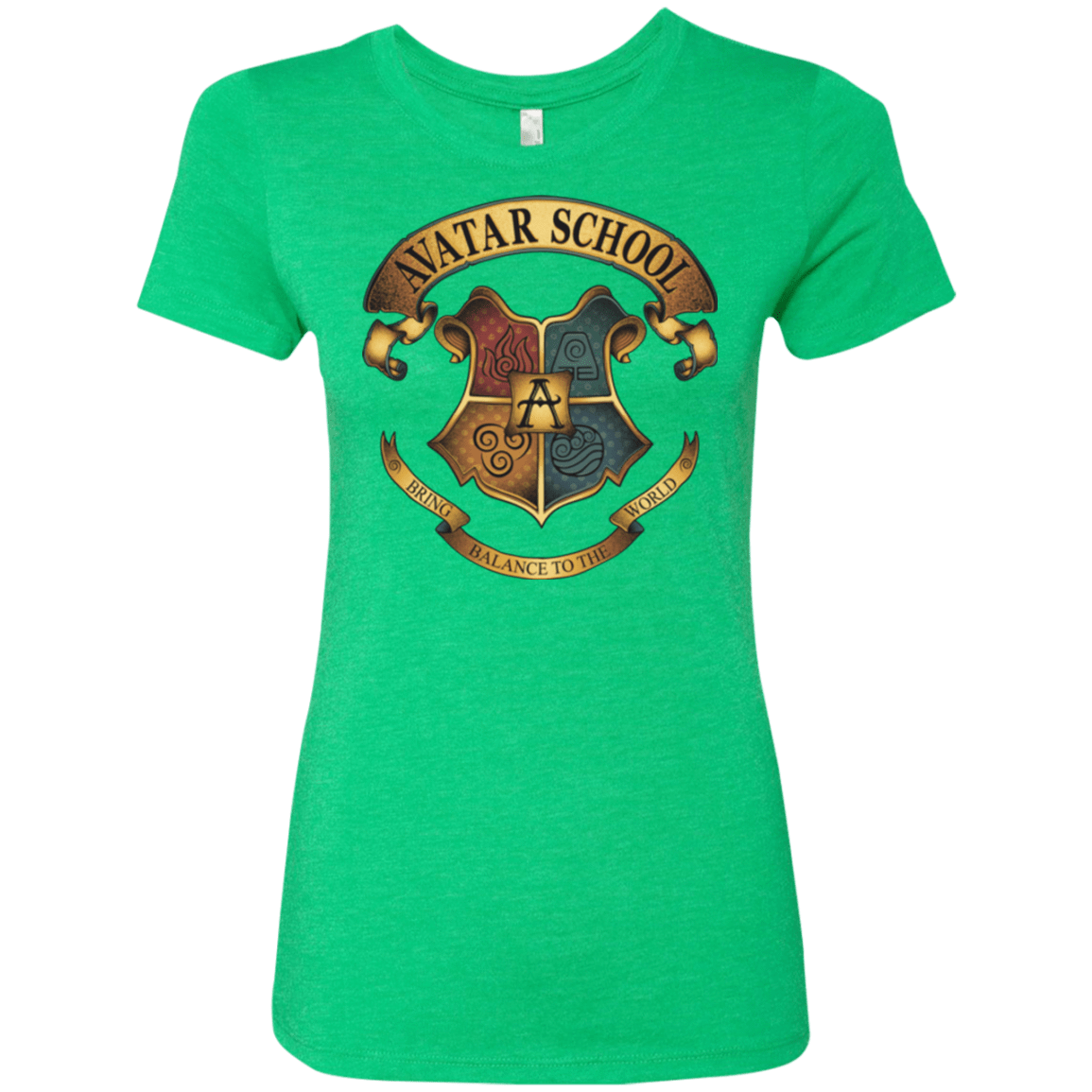 T-Shirts Envy / Small Avatar School (2) Women's Triblend T-Shirt