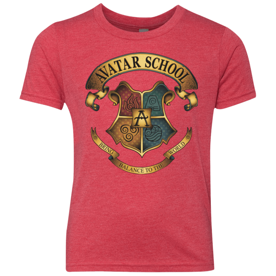 T-Shirts Vintage Red / YXS Avatar School (2) Youth Triblend T-Shirt