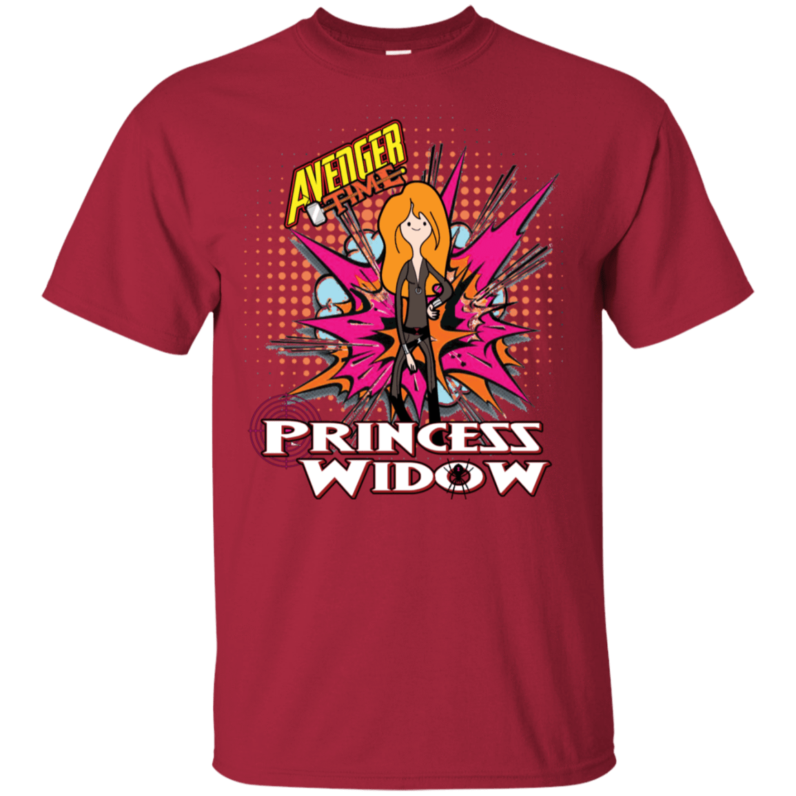 T-Shirts Cardinal / S Avenger Time Princess Widow T-Shirt