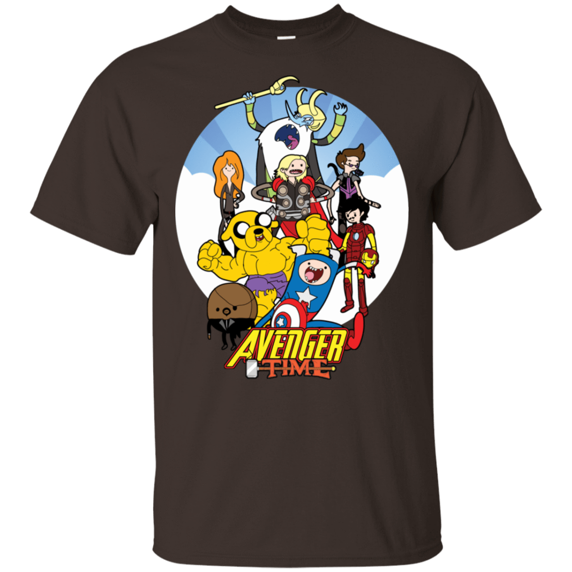T-Shirts Dark Chocolate / S Avenger Time T-Shirt