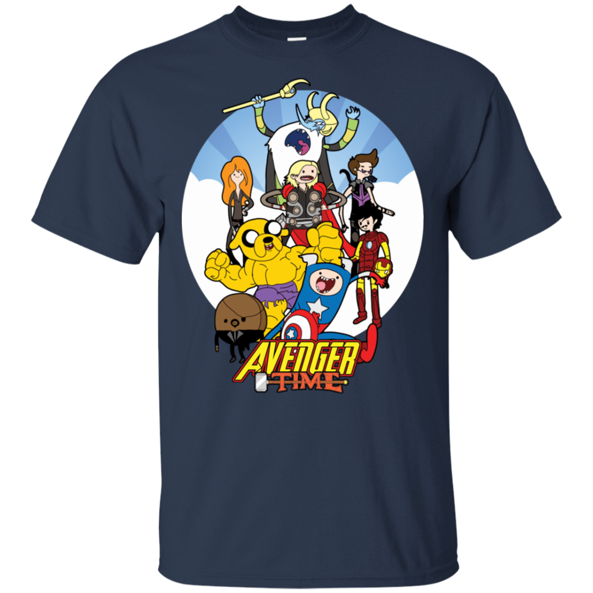 T-Shirts Navy / S Avenger Time T-Shirt