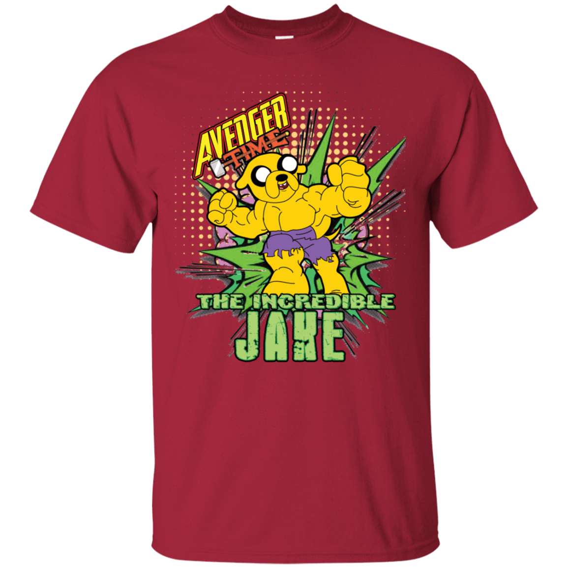 T-Shirts Cardinal / S Avenger Time The Incredible Jake T-Shirt