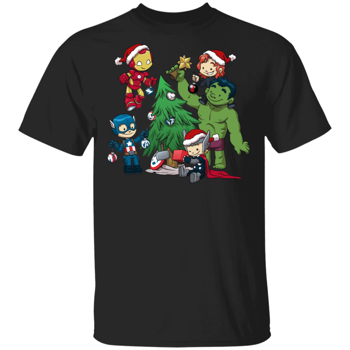 T-Shirts Black / S Avenger Tree T-Shirt