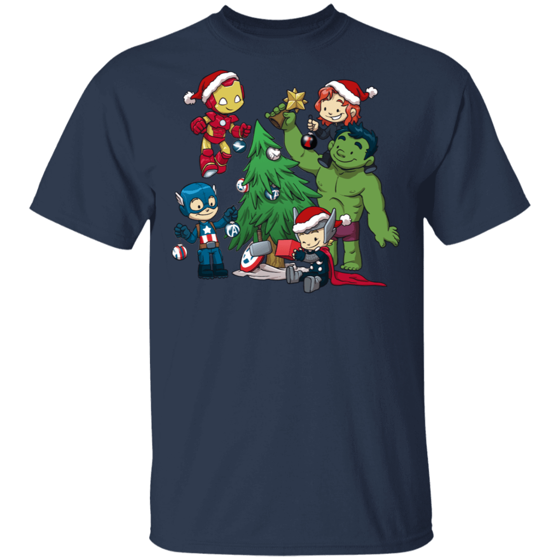 T-Shirts Navy / S Avenger Tree T-Shirt