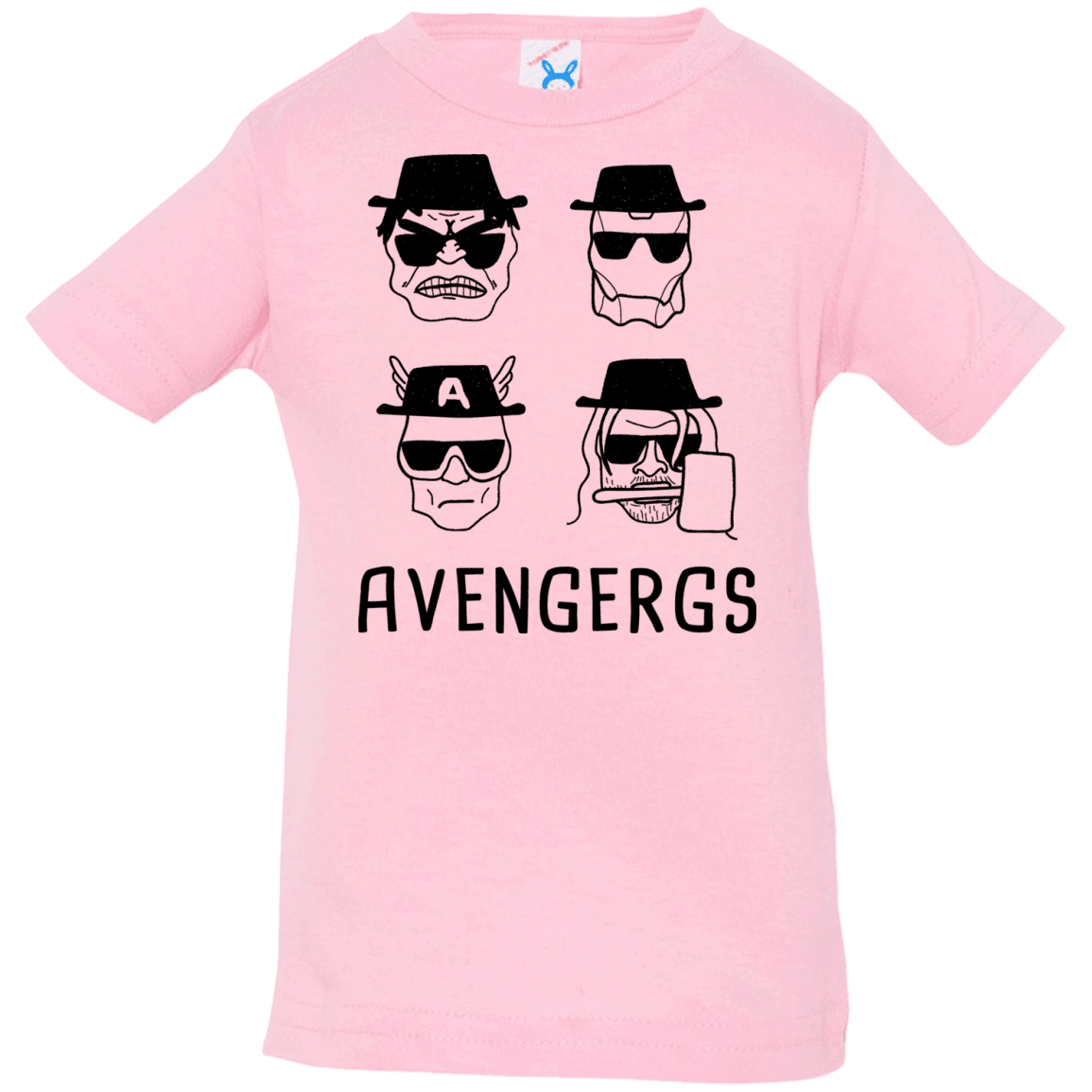 T-Shirts Pink / 6 Months Avengergs Infant Premium T-Shirt