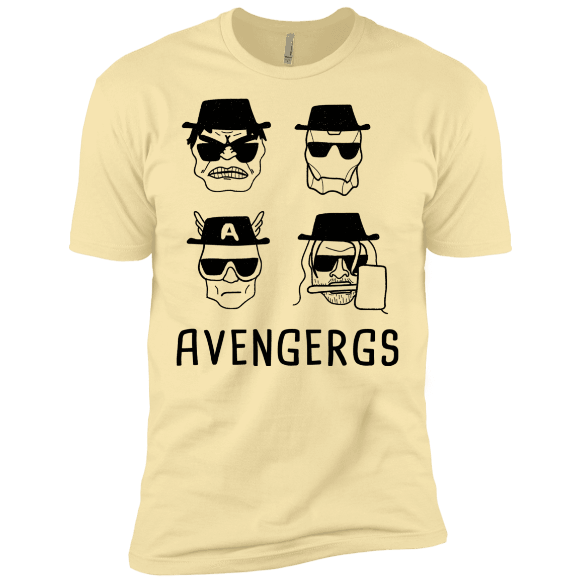 T-Shirts Banana Cream / X-Small Avengergs Men's Premium T-Shirt