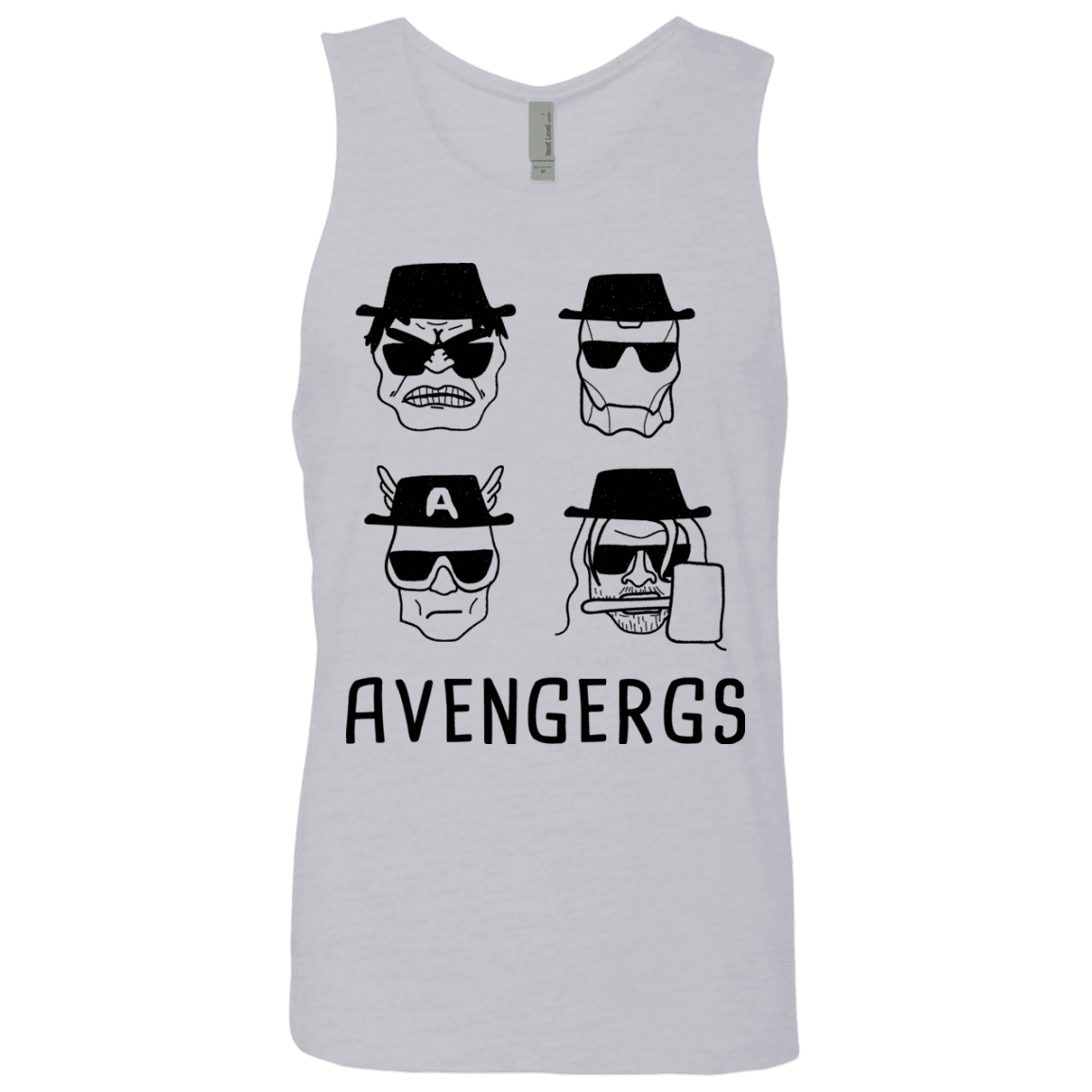 T-Shirts Heather Grey / S Avengergs Men's Premium Tank Top