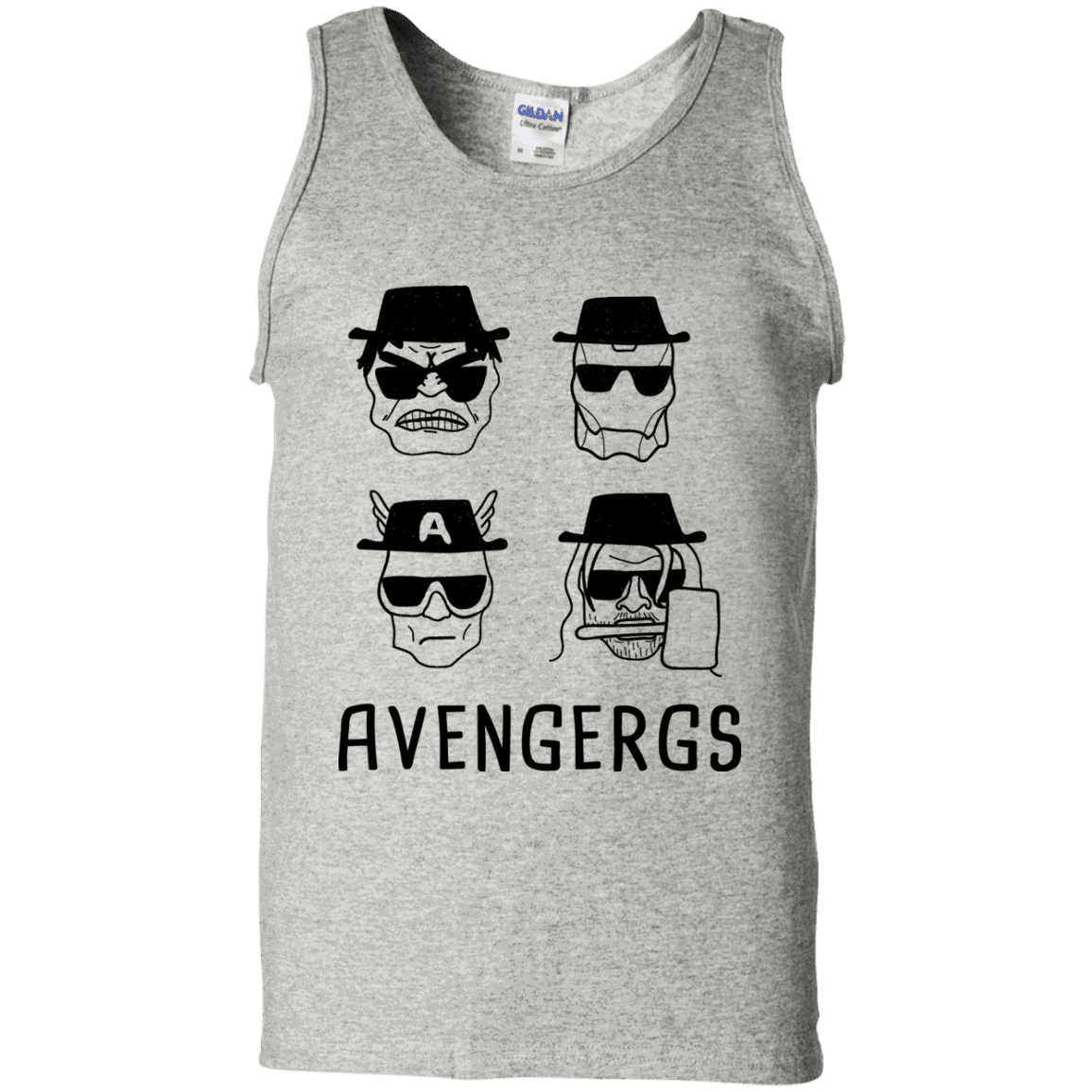 T-Shirts Ash / S Avengergs Men's Tank Top