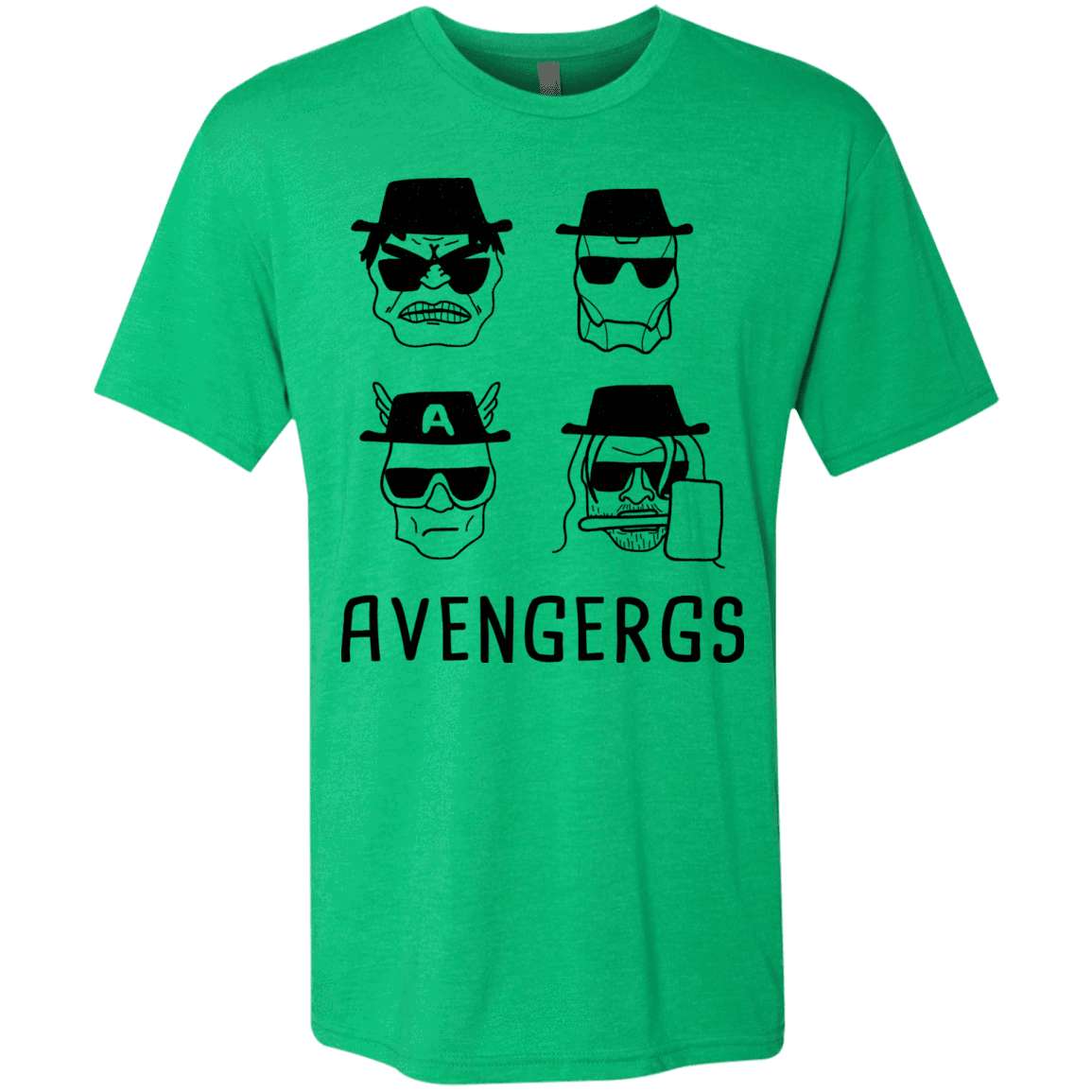 T-Shirts Envy / S Avengergs Men's Triblend T-Shirt