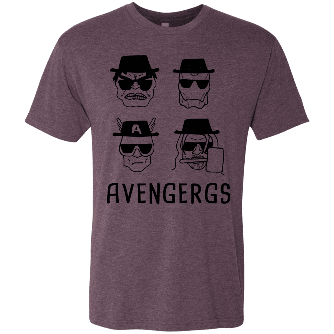 T-Shirts Vintage Purple / S Avengergs Men's Triblend T-Shirt