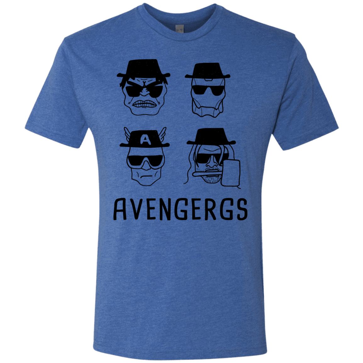 T-Shirts Vintage Royal / S Avengergs Men's Triblend T-Shirt
