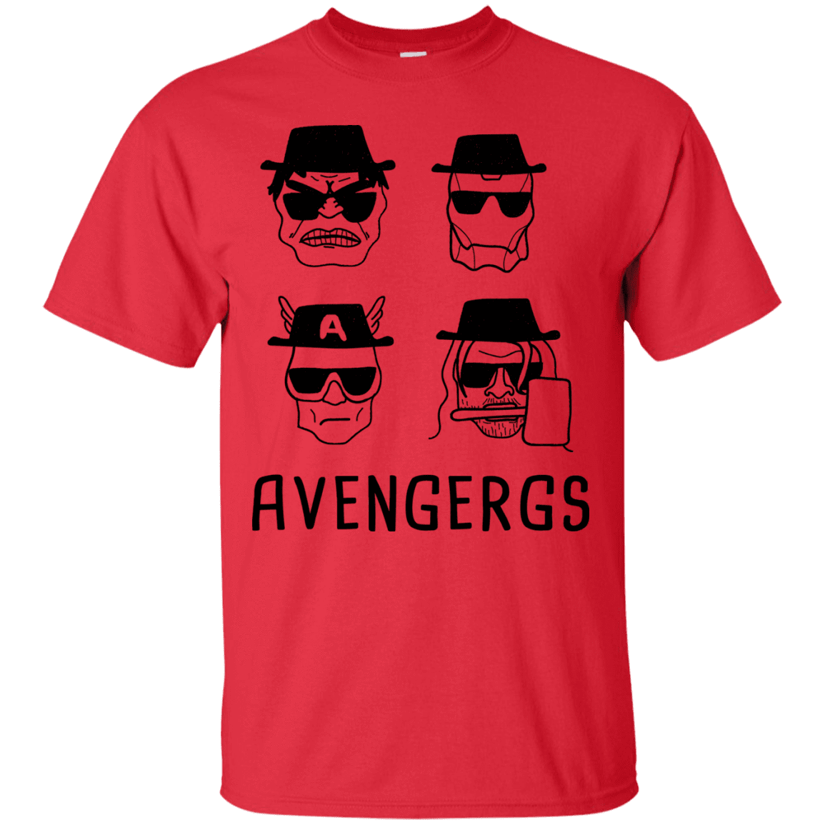 T-Shirts Red / S Avengergs T-Shirt