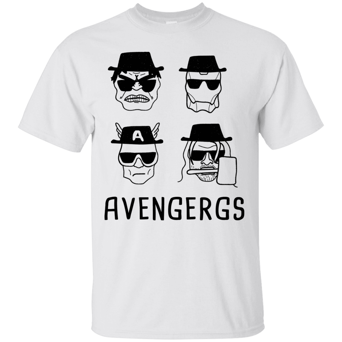 T-Shirts White / S Avengergs T-Shirt