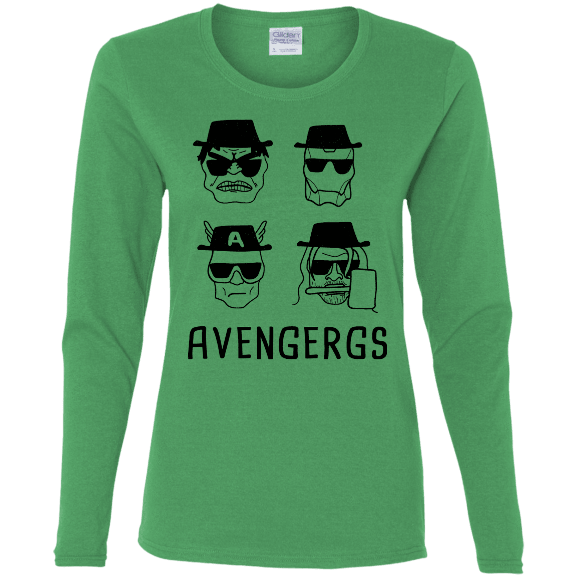 T-Shirts Irish Green / S Avengergs Women's Long Sleeve T-Shirt