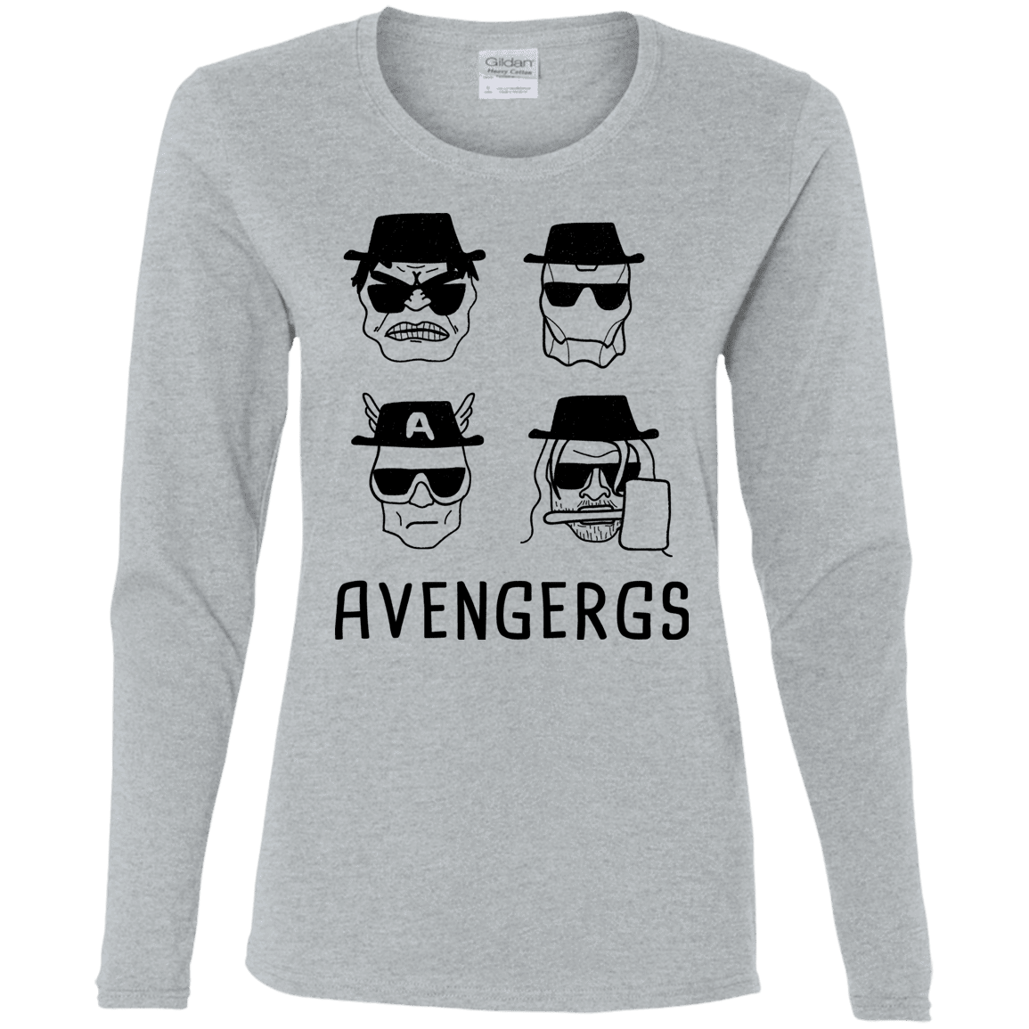 T-Shirts Sport Grey / S Avengergs Women's Long Sleeve T-Shirt