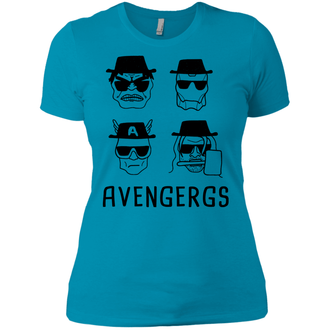 T-Shirts Turquoise / X-Small Avengergs Women's Premium T-Shirt