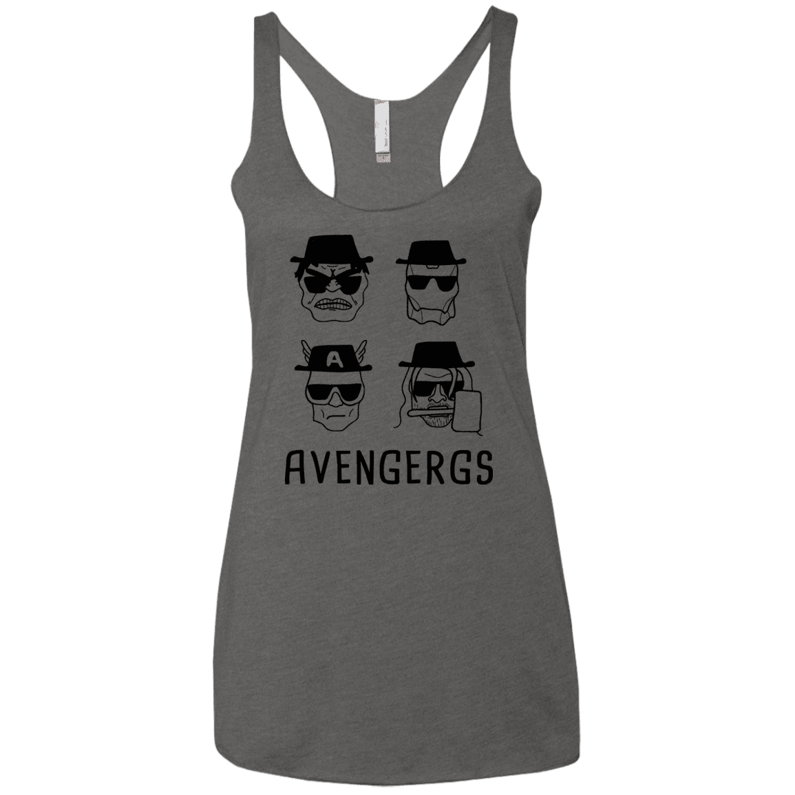 T-Shirts Premium Heather / X-Small Avengergs Women's Triblend Racerback Tank
