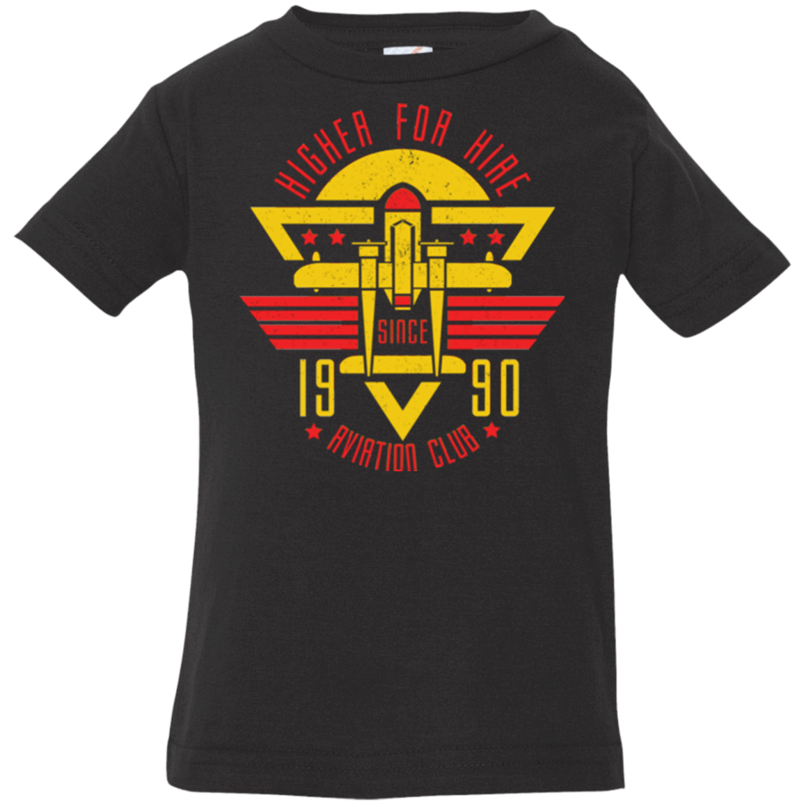 T-Shirts Black / 6 Months Aviation Club Infant Premium T-Shirt