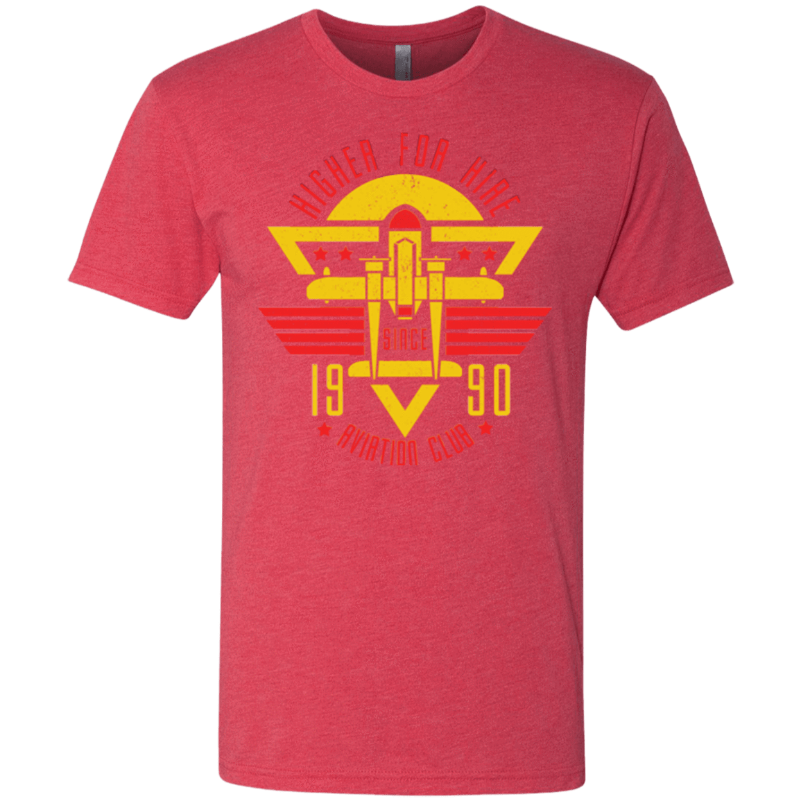 T-Shirts Vintage Red / Small Aviation Club Men's Triblend T-Shirt