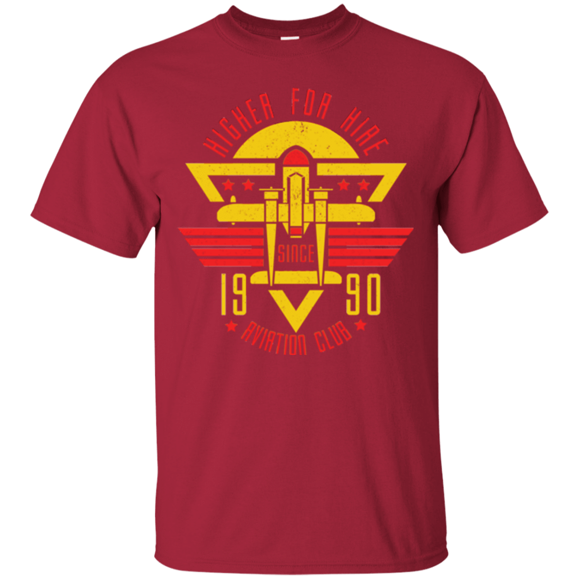 T-Shirts Cardinal / Small Aviation Club T-Shirt