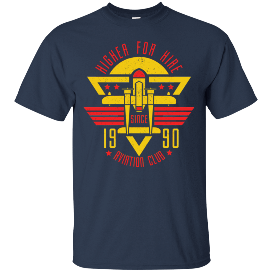 T-Shirts Navy / Small Aviation Club T-Shirt