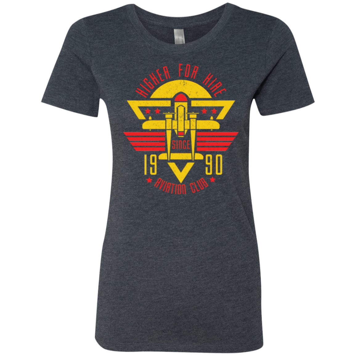 T-Shirts Vintage Navy / Small Aviation Club Women's Triblend T-Shirt