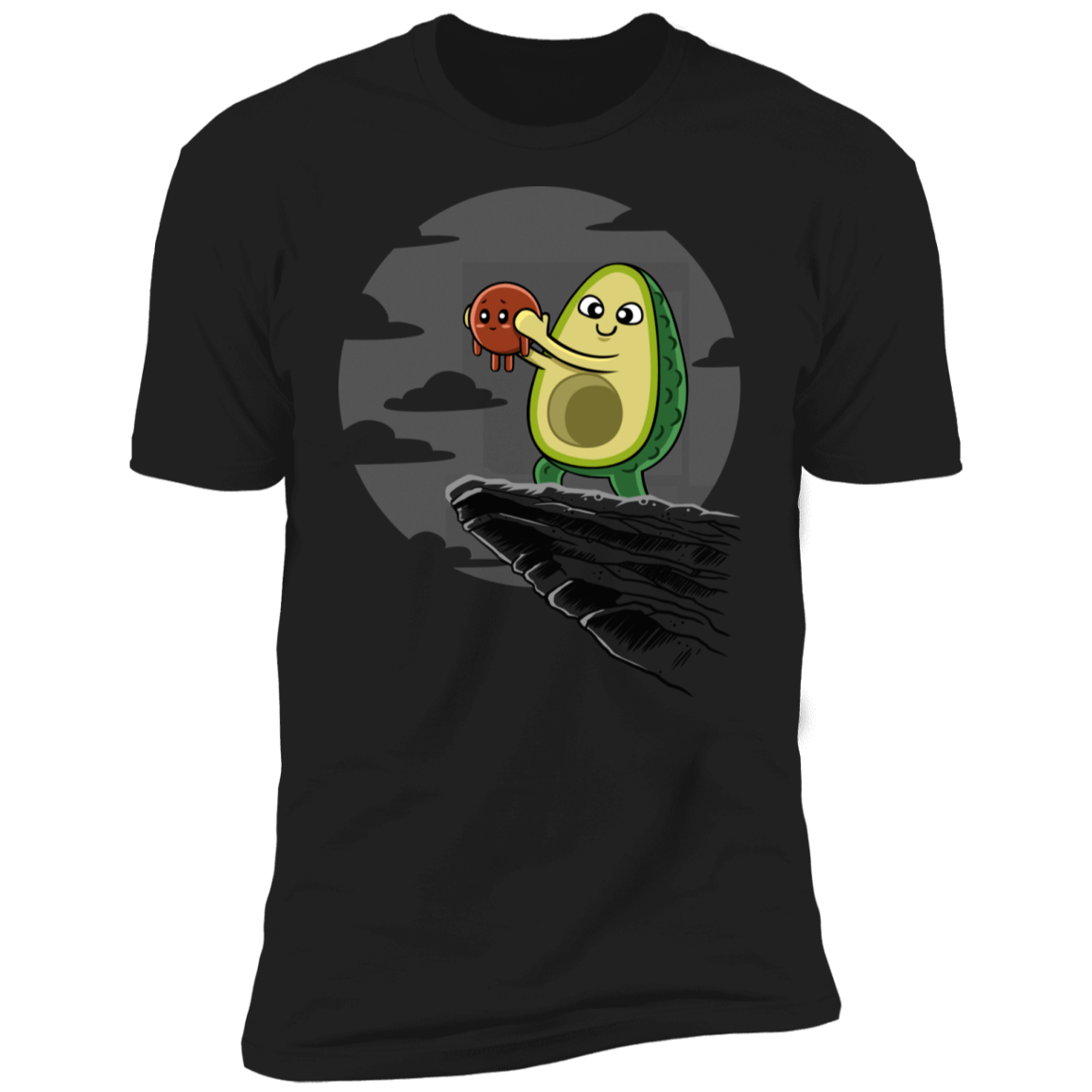 T-Shirts Black / S Avocado King Men's Premium T-Shirt