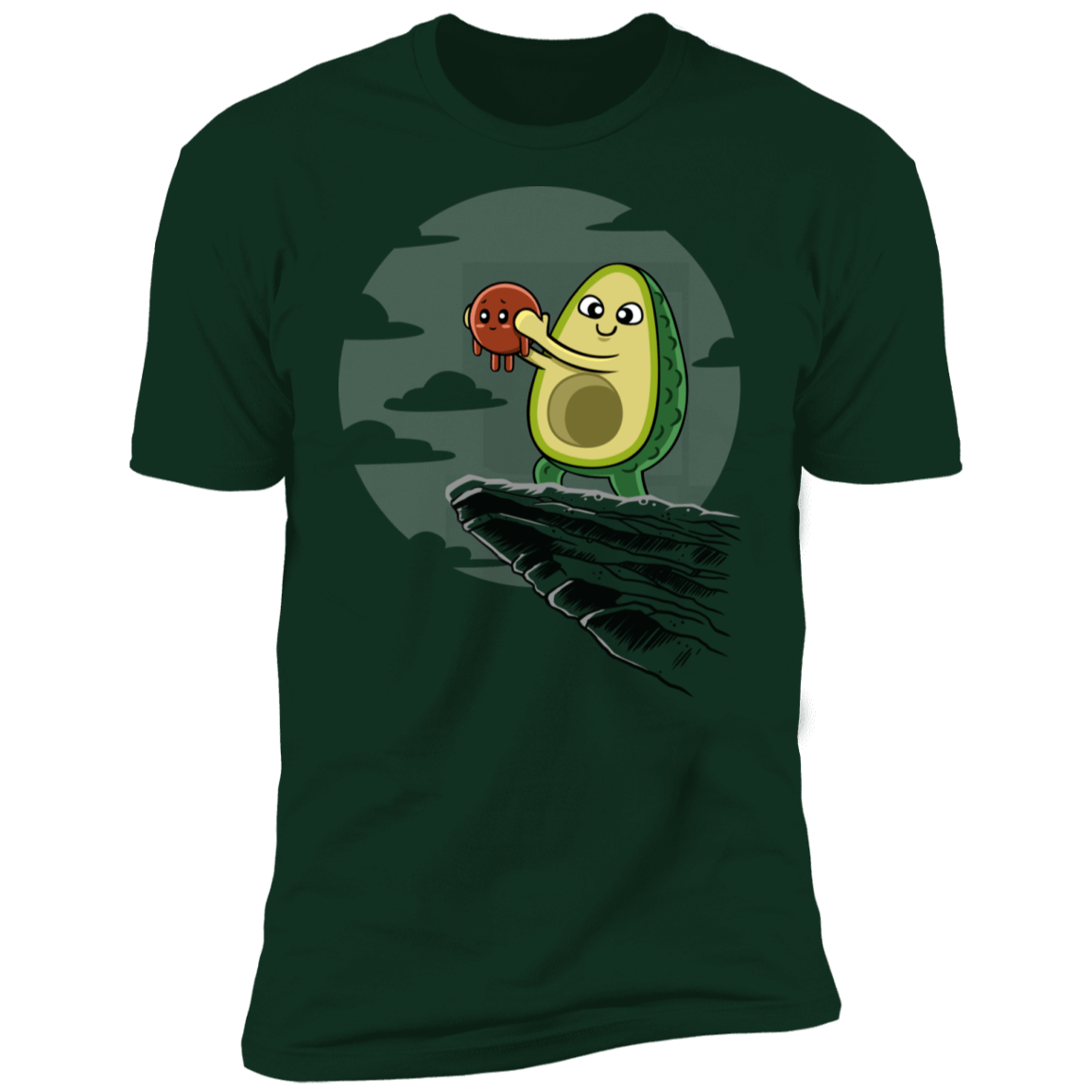 T-Shirts Forest Green / S Avocado King Men's Premium T-Shirt
