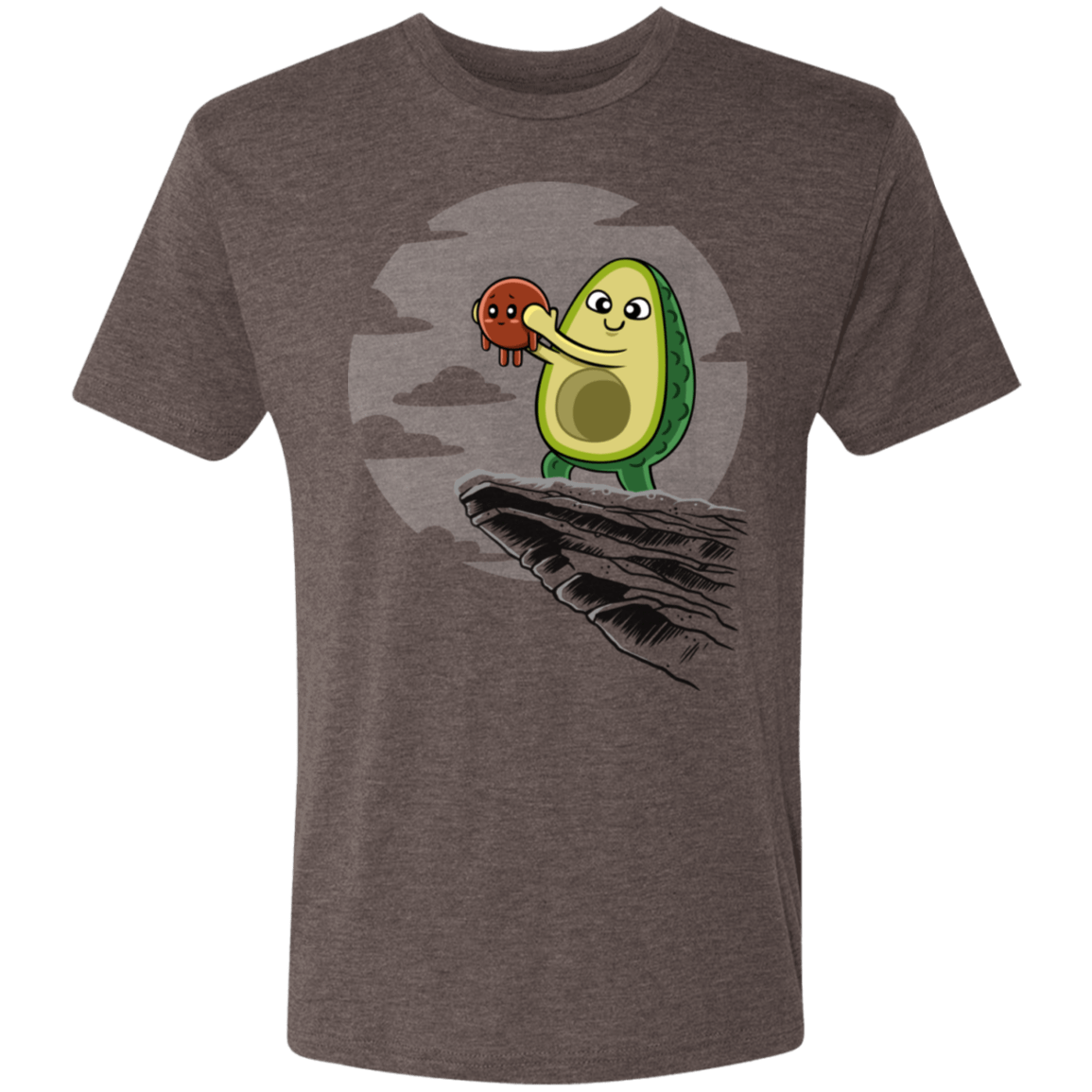 T-Shirts Macchiato / S Avocado King Men's Triblend T-Shirt