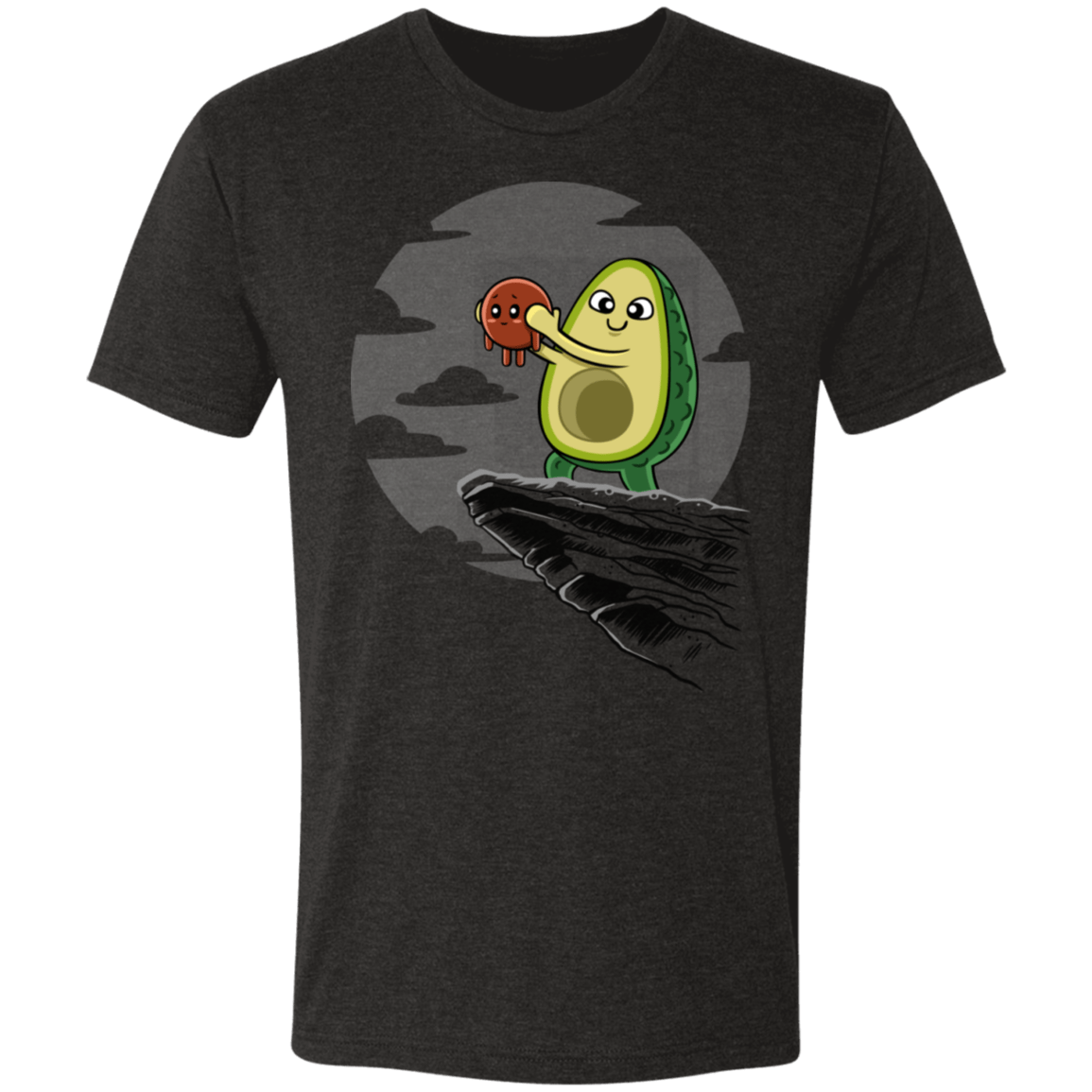 T-Shirts Vintage Black / S Avocado King Men's Triblend T-Shirt