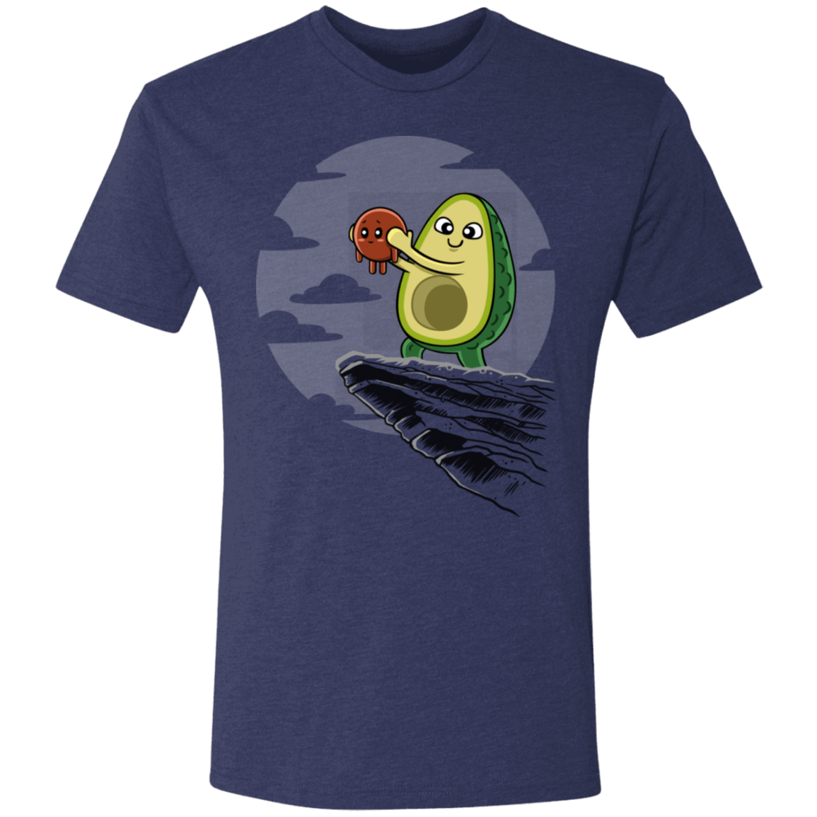 T-Shirts Vintage Navy / S Avocado King Men's Triblend T-Shirt