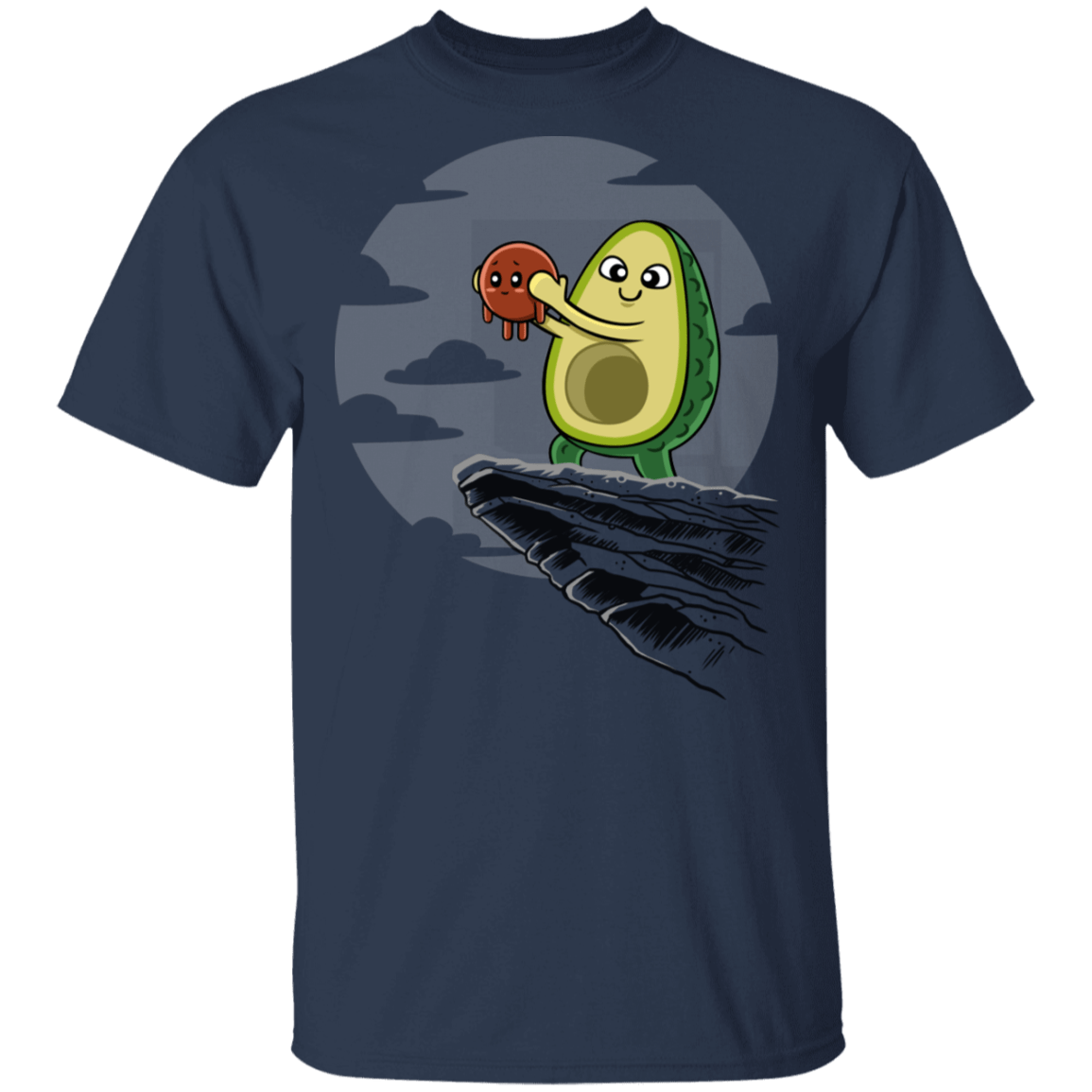 T-Shirts Navy / S Avocado King T-Shirt