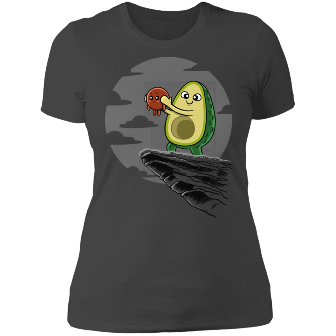 T-Shirts Heavy Metal / S Avocado King Women's Premium T-Shirt