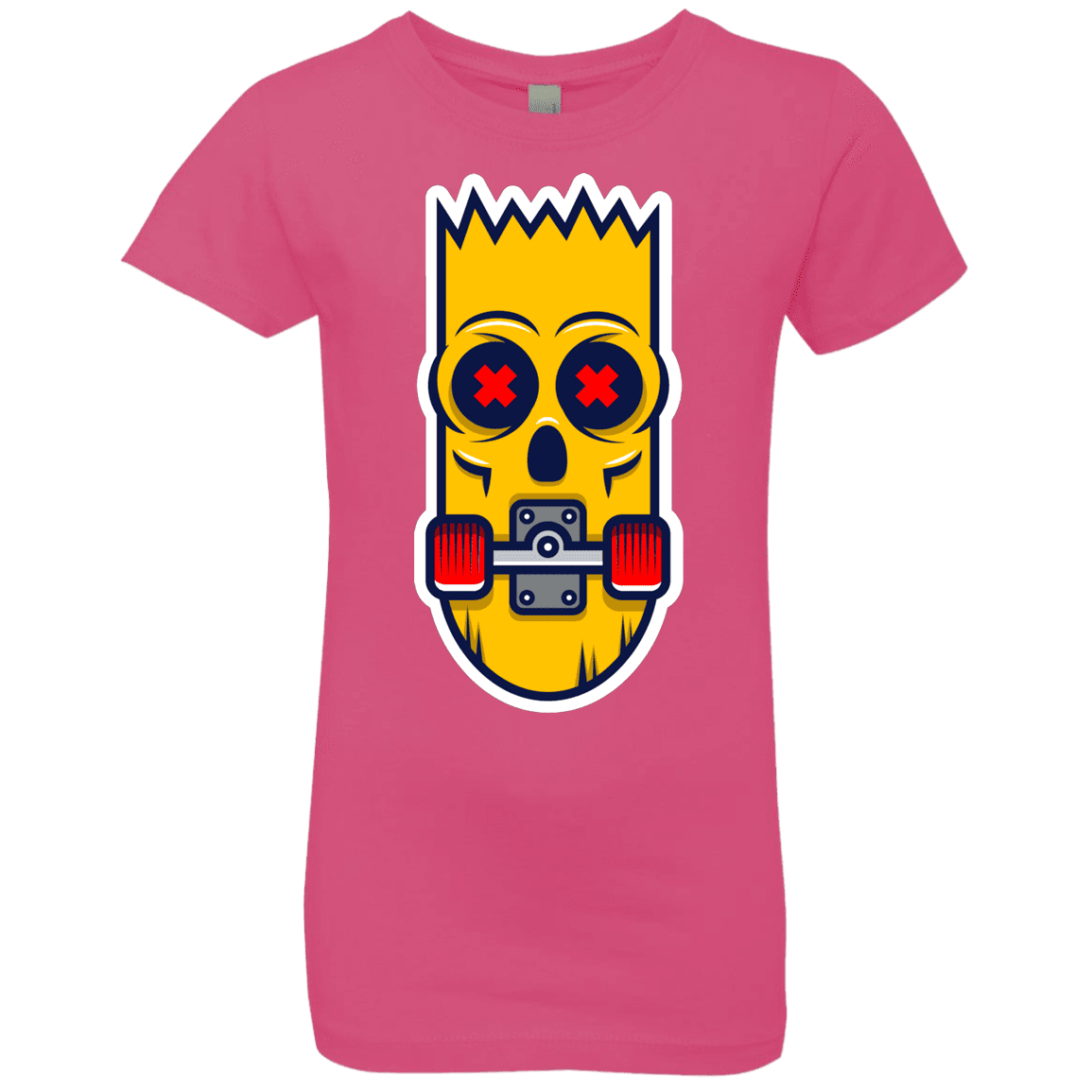 T-Shirts Hot Pink / YXS Aw Man Girls Premium T-Shirt