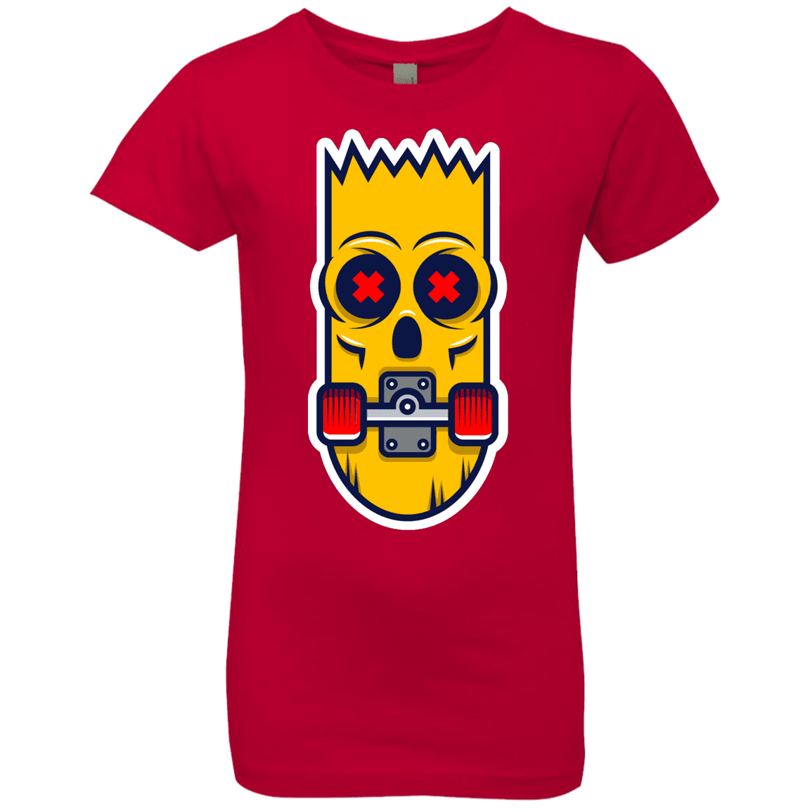 T-Shirts Red / YXS Aw Man Girls Premium T-Shirt