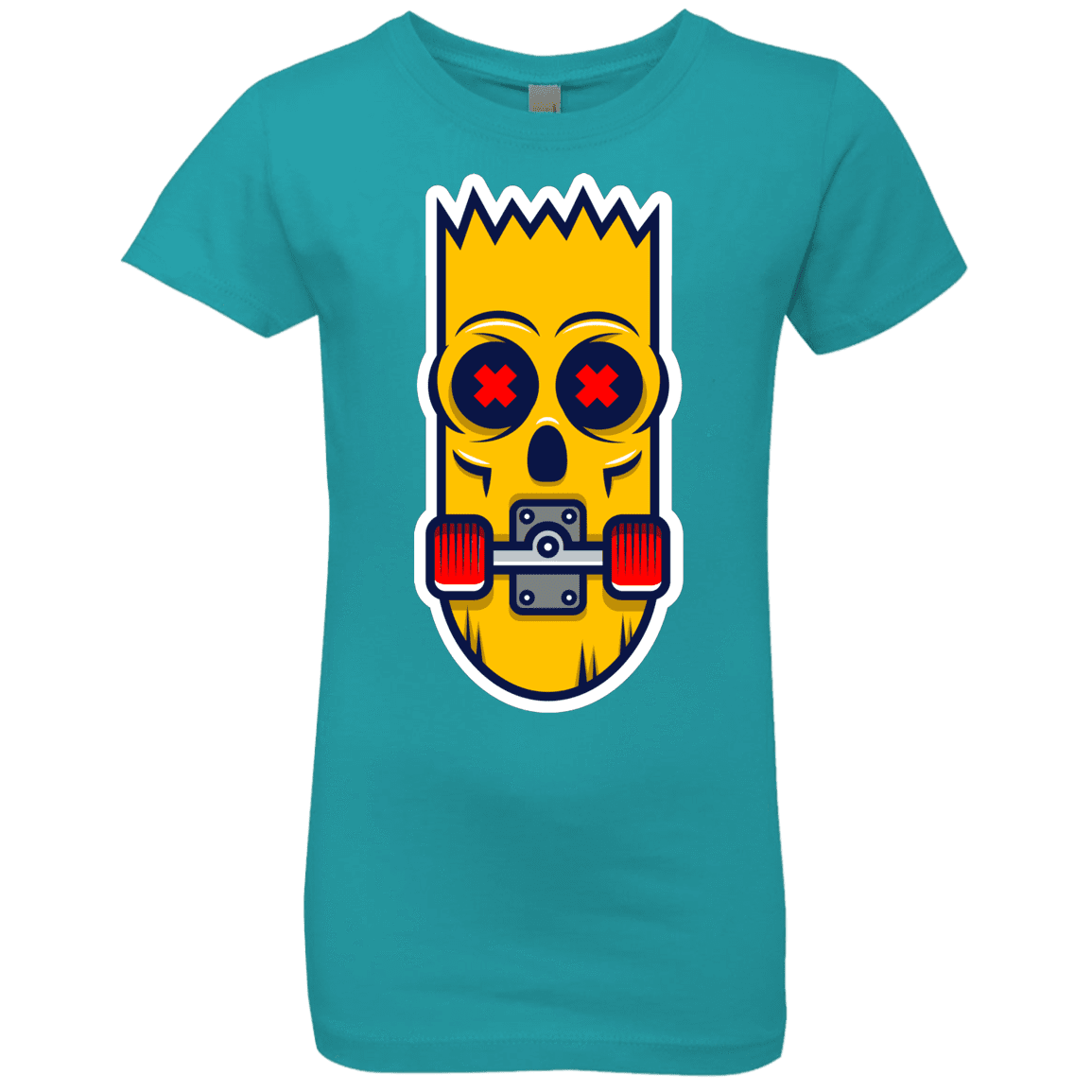 T-Shirts Tahiti Blue / YXS Aw Man Girls Premium T-Shirt