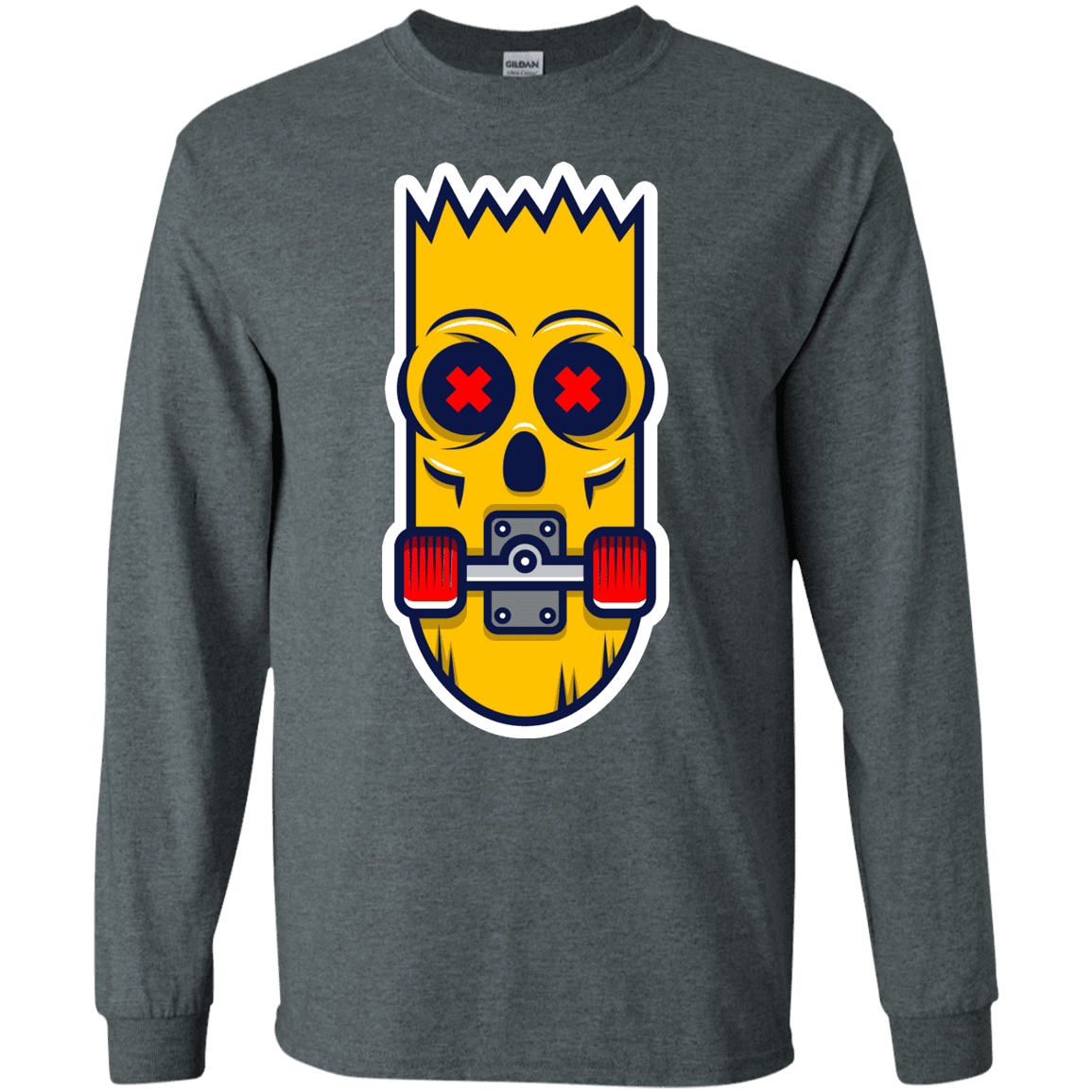 T-Shirts Dark Heather / S Aw Man Men's Long Sleeve T-Shirt